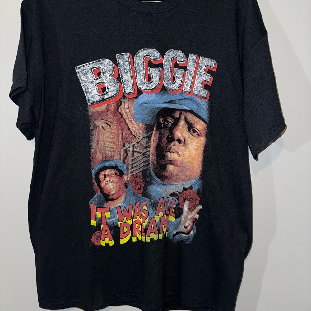 The Notorious B.I.G It Was All A Dream T-Shirt Black Large